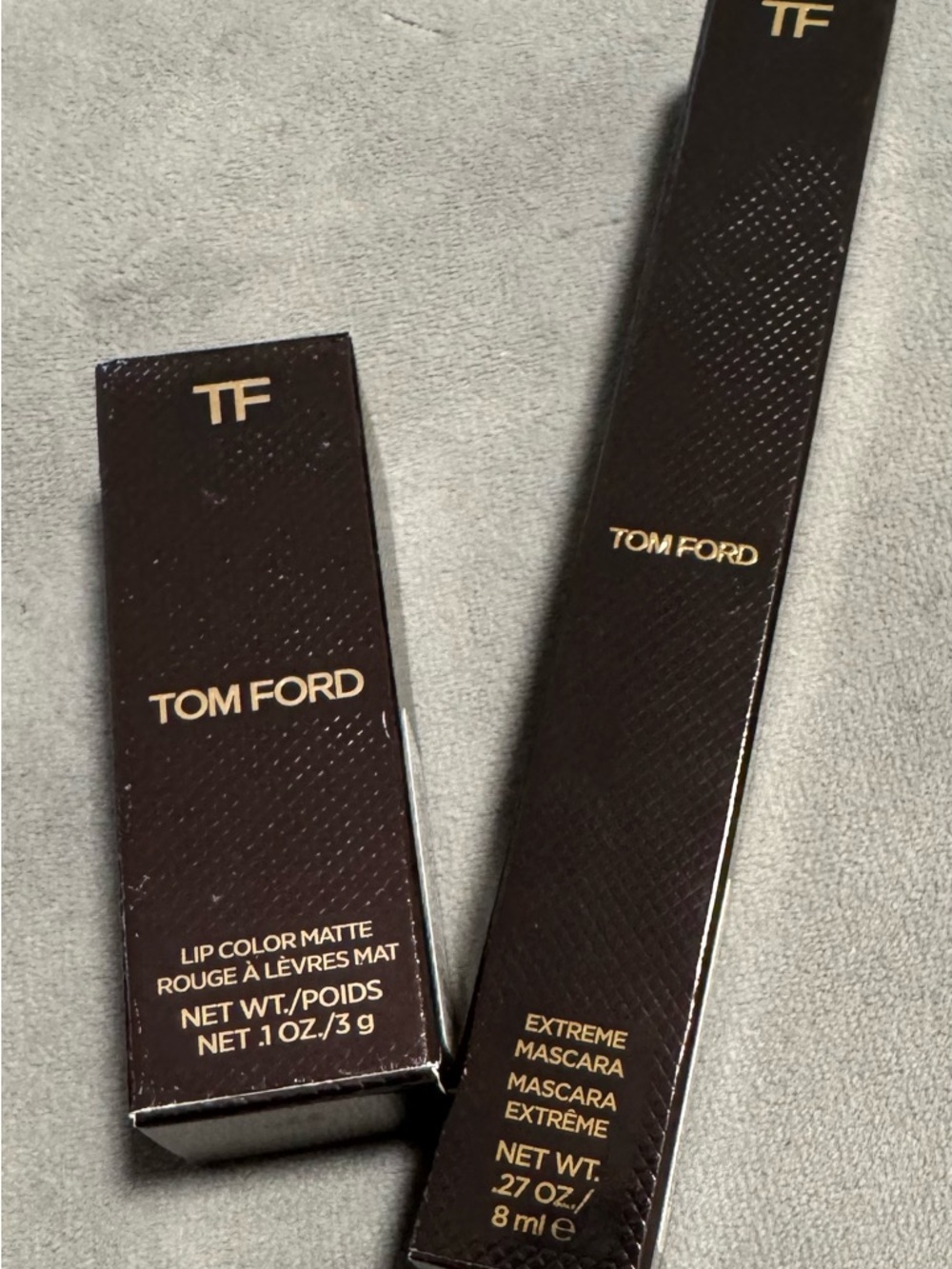 Tom Ford Velvet Cherry Lipstick & Mascara raven